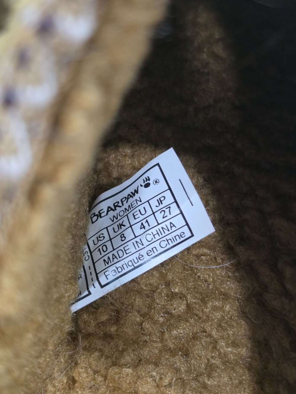 Bearpaw Women's Snuggle Martis Slippers Sz 10 WIDE Brown Faux Shearling Slip-On - Picture 6 of 10
